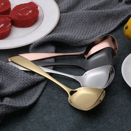 High Quality 18-8 Metal Serving Spoon Stainless Steel Table Spoon