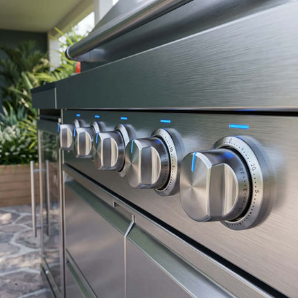 Customize Modern Waterproof Lacquer Stainless Steel MDF Outdoor Kitchen Cabinet Island BBQ Grill Set Sink Hinge Backsplash 5 Year Warranty.
