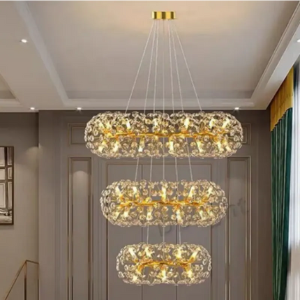 High Quality Indoor Lighting Bedroom Dining Room Dandelion Chandelier Modern Crystal Chandelier