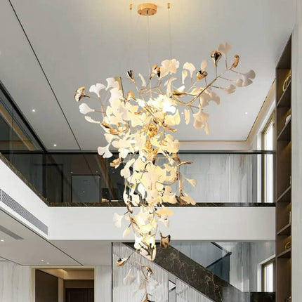 Lighting Deco Hanging Crystal Lights Modern Lamp Chandelier Swag Contemporary Art Ceiling Fitting Large Pendant Light