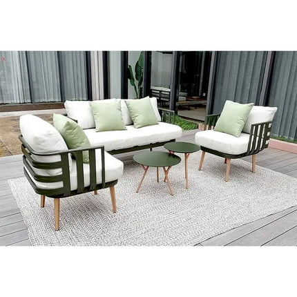 Outdoor Garden Sofa Minimalist Outdoor Garden Waterproof Sofa Sets Custom Modern Outdoor Sofa
