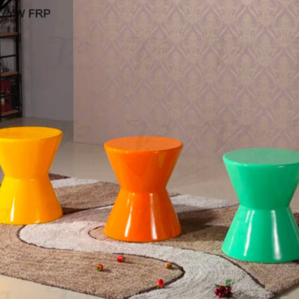 Modern Nordic Fiberglass Small Cesar Side Table Coffee Table For Living Room Furniture Yuwei