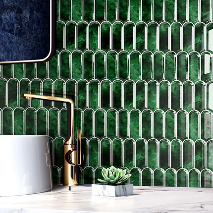 Nordic 3D Self Adhesive Tile Stickers Waterproof Oil Proof Wall Decals For Bathroom Kitchen Backsplash Home Renovation 30x30cm