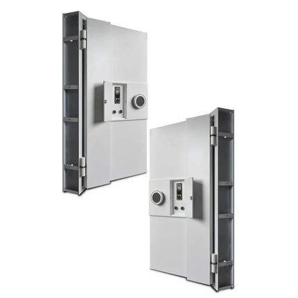 Heavy Duty Steel Commercial 9mm Thick Multi-Lock Secret Hidden Storage Bank Safety Vault Doors For Safe Room