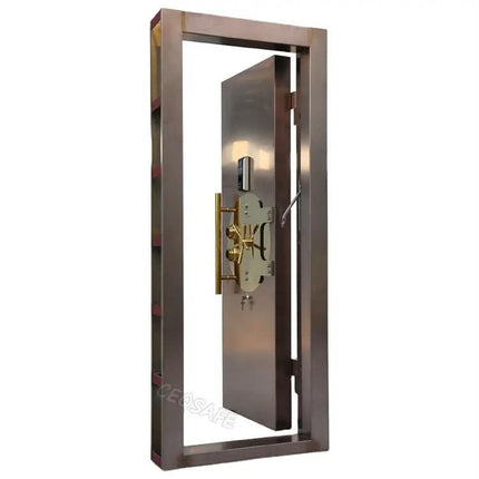 Customized Stainless Steel Security Bank Steel Money Safe Metal Vault Door