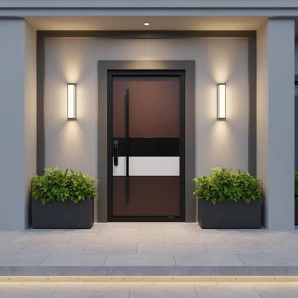 Popular Style Front Entry Customized Color Design Modern Pivot For Home