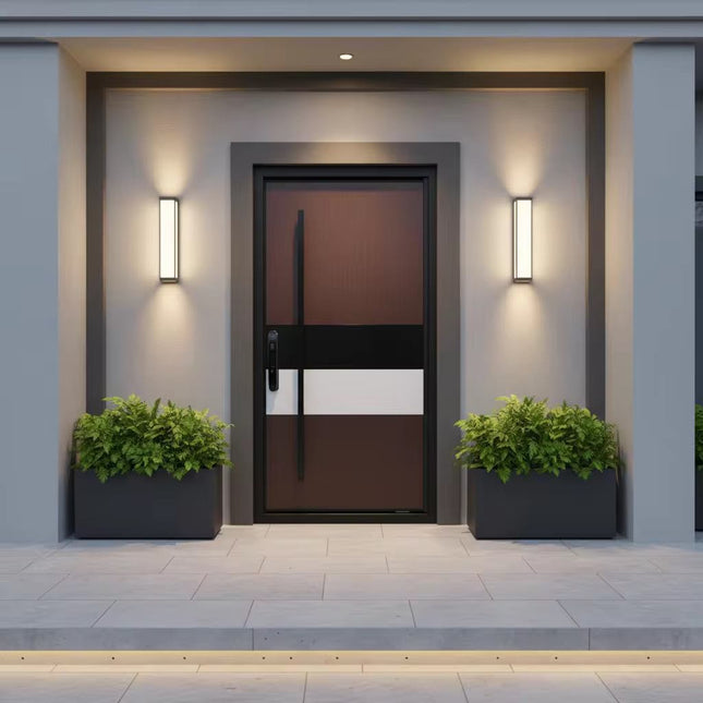 Popular Style Front Entry Customized Color Design Modern Pivot For Home