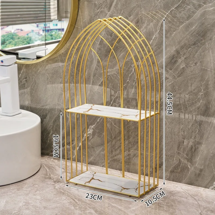 Luxury Cake Decorating Cakes Tools For Party Decorative Desserts Metal Birdcage Afternoon Tea Decorative Dessert Shelf