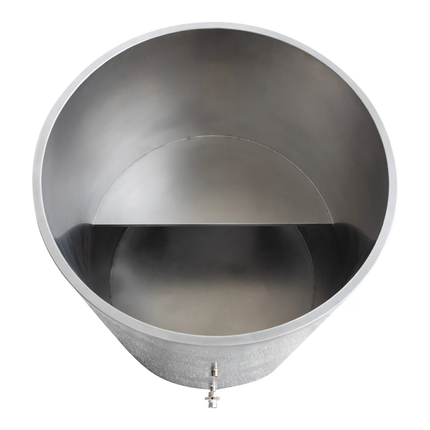 Outdoor Composite Panel With 304 Stainless Steel Cold Plunge Tub With Water Chiller Outdoor Ice Bath Tub