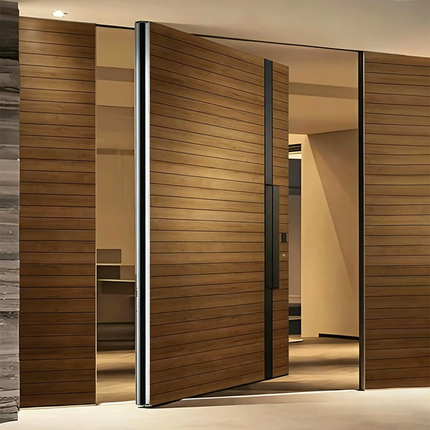 Popular Style Front Entry Customized Color Design Modern Pivot For Home