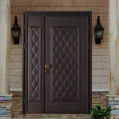 Factory Direct Sales Modern Style High-Quality Apartment Main Entrance Anti-Theft Steel Door High Security Steel Door