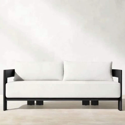 Modern Aluminum Outdoor Sofa Set with Waterproof Cushions-Durable & Eco-Friendly for Villa Courtyard Living Room & Hotel Use