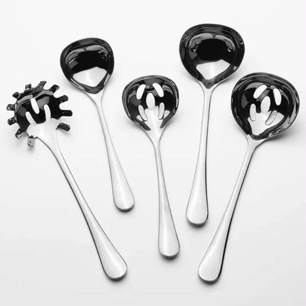 Ash Stainless Steel 304 Pasta Fork With Vacuum Strainer PA Spoon For Measuring Noodles Household Kitchen Essential