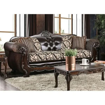 Premium modern Royal Style Solid Wood Eco-Friendly Sofa Set Luxury Upholstered Living Room Furniture Customized Color Hotel