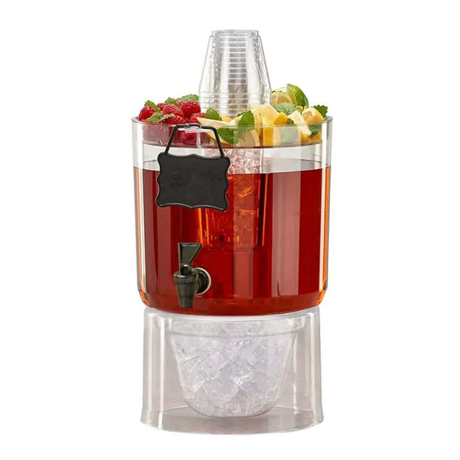 Commercial Good Quality Large Capacity Plastic Beverage Dispenser Cold Beverage Server For Party