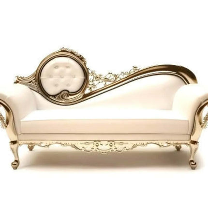 Victoria Sofa Style French Chaise Lounge/Hotel Lounge Furniture Traditional Wood/Wooden Normal Tufted Antique Lounge For Hotels