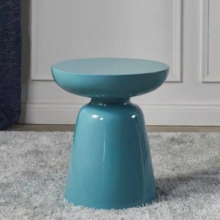 Nordic Modern Minimalist Mini Light Luxury Small Coffee Table, Sofa Corner & Bedside Table Multi-purpose Fiberglass Furniture