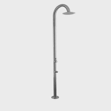 316 Stainless Steel High Grade Outdoor Shower Luxury Resort Poolside Shower Equipment