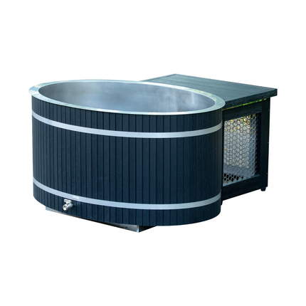 304 Stainless Steel Ice Bathtub Water Chiller Barrel HydroMassage Cold Plunge Composite Panel Ice Bath Tub