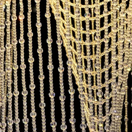 Customized Design 8m 6m 5m 4m Crystal Nordic Modern Long Stair Chandelier