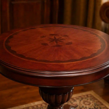 Wooden Coffee Table Side Table Magazine Rack Curved Accent Table For Living Room Dining Bedroom