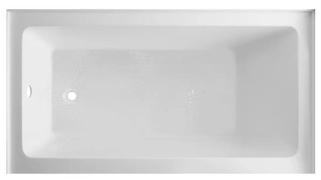 Modern White Skirt Front Collection 60x32 Inch Integral Apron Bathtub for American