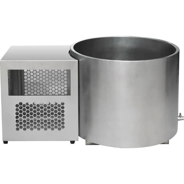 Stainless Steel Cold Plunge Ice Bath Tub With Chiller And Filter for Outdoor Use