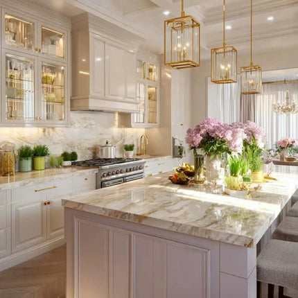 Light Luxury Design Solid Wood Kitchen Furniture Cabinets Full Set Home Furniture Modular Wooden Kitchen Cabinets