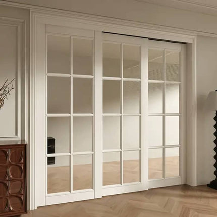 Modern Minimalist Design Slidding Barn Door For Indoor Entryways, Suitable For Warehouse and More