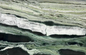 Jade Horizon Natural Brazilian Marble Layered Green White Veins