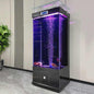 Intelligent Ultra-Clear Glass Aquarium – Modern Smart Display Fish Tank with Aluminum Alloy Frame