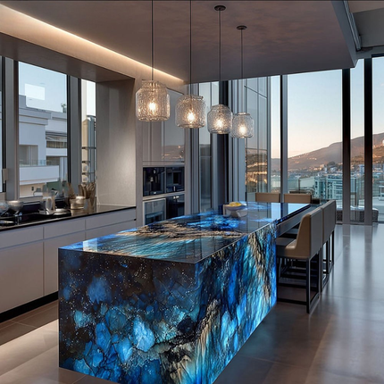 Custom Smart Light Gray Glossy Storage Cabinets Kitchen Furniture Design Kitchen Cabinet Modern