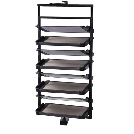 360 Degree Rotating Adjustable Shoe Rack