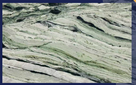 Artistic La Green Marble Art Natural Brazilian Stone Sculptural