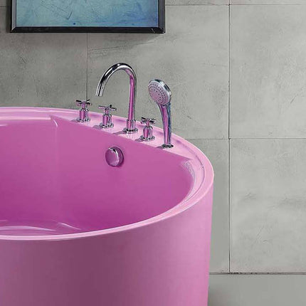 Pink bathtub with chrome fixtures against a gray tiled wall.

round spa massage bathtub
modern round bathtub with seat
adult spa bathtub
white acrylic spa bathtub
indoor round bathtub
luxury spa bathtub
modern bathroom bathtub
factory wholesale bathtub