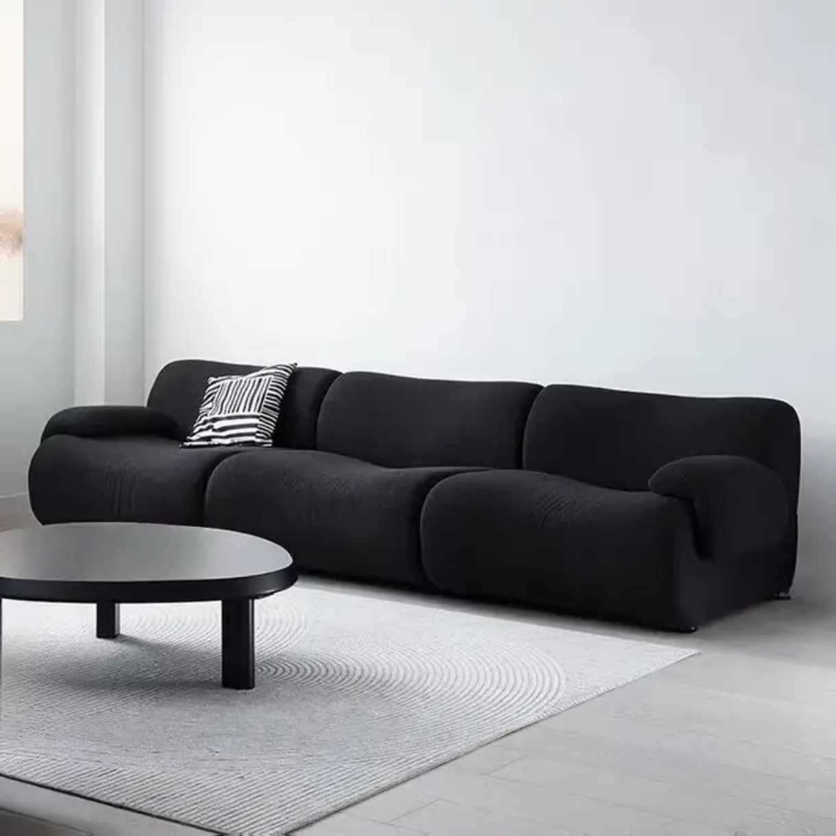Italian Luxury Sofa – Modern Lightweight Living Room Furniture with Sponge Filling