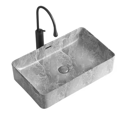 Countertop Marble Wash Basin Modern Style Edition
