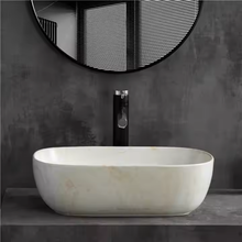 Charger l&#39;image dans la galerie, Modern Style Rectangular Marble Bathroom Basin
