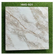 60x60 CM Glossy Marble Style with Gold Lines