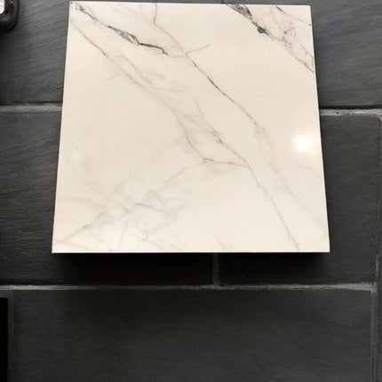 60x60 CM Floor Tiles Modern Marble Design 12mm Thick