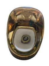 Load image into Gallery viewer, Luxury Modern Style Egg Toilet Electroplated Versace Inspired
