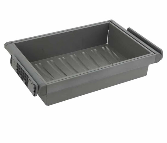 Gray Wardrobe Cabinet Accessories Wire Side Basket