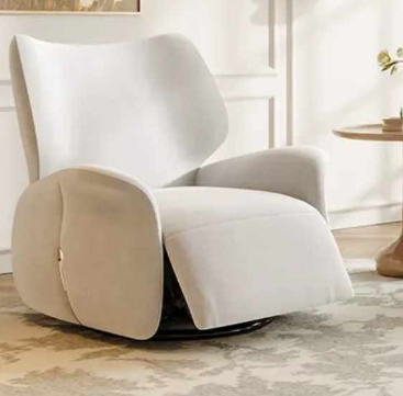 Moderne Relax-Sofa-Garnitur – Elektrisches Stoff-Ecksofa für das Wohnzimmer