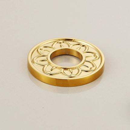 Antique Brass 1 Way Angle Valve - Gold