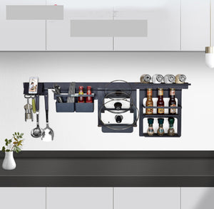 Wall Hanging Kitchen Shelf, Kitchen Shelf, Multi-function Wall Hanging Organizer