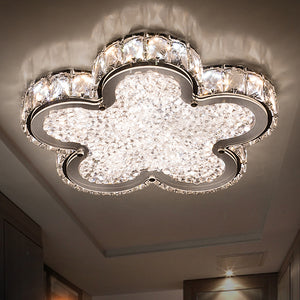 Ceiling Lights Stainless Steel Crystal Acrylic