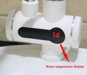 Instant Heating Electric Faucet Kitchen Household Bathroom Water Heater Hot And Cold Dual Use