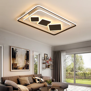 Modern Square LED Flush Mount Ceiling Light Chandelier Lighting Fixture