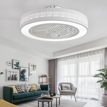 Ceiling Fan with Led Lights Remote Control with 7 ACrylic Blades