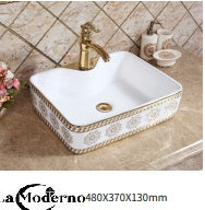 Ceramic bathroom accessories wash basin